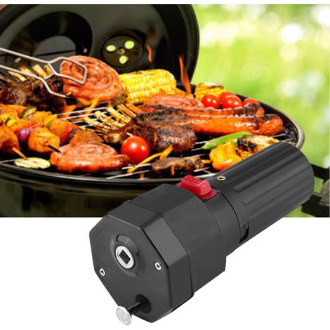 Drehspießmotor für Grill FD601A-1, inkl. drehbarem Grillkorb – 1,5 V, Motor für Grill, Grillzubehör-Set
