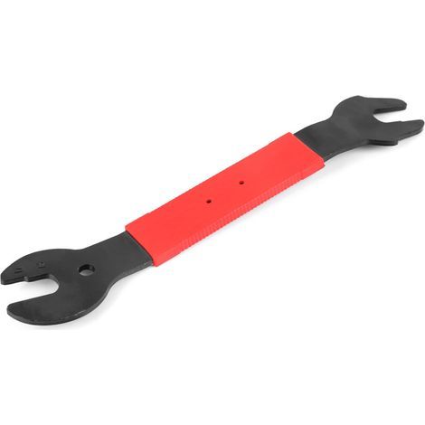 Fahrradpedal-Demontagewerkzeug, rot, 28 x 5 x 0,7 cm, 1 Stück. Werkzeug zum Entfernen, Warten und Reparieren von Fahrradpedalen. (1/5)