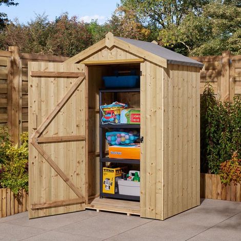 Rowlinson Premium Heritage 4x3 Shed (1/5)