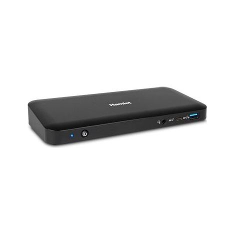 Hamlet HDOCKS600C station d'accueil Avec fil USB 3.2 Gen 2 (3.1 Gen 2) Type-C Noir