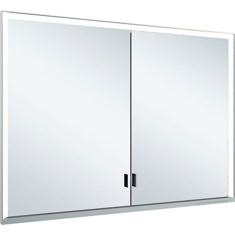 KEUCO Royal Lumos armario con espejo de pared 2 puertas, puerta