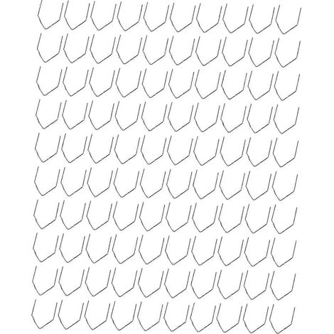 Agrafeuse à chaud pour réparation de plastique automobile (800 pièces) - Compatible avec tous types de véhicules (1/4)