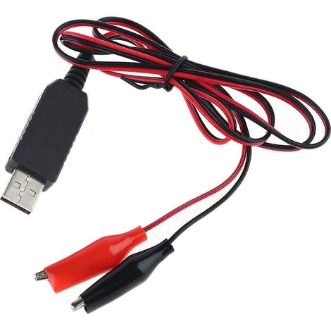 Ersetzen Sie 2x 1,5VCD AA AAA Batterie Eliminator USB 5V auf 3V Abwärtskabel 2M