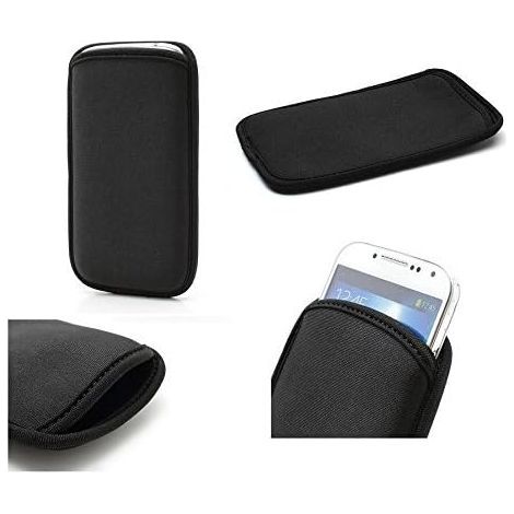 Neoprenhülle mit exklusivem Design, elastisch, saugfähig, stoßfest, wasserdicht, kompatibel mit OnePlus, Schwarz (1/5)