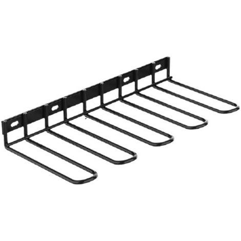 Support mural robuste pour outils électriques, idéal pour ranger les forets et les mèches dans les garages et les ateliers. (1/5)