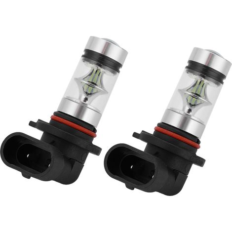 2 LED-Lampen 9005 H10 9145 8000K Gletscherblau 100W, Nebelscheinwerfer, leistungsstarke Lampe, Doppelset, fahrzeugkompatibel (1/5)