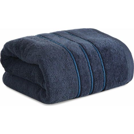 Asciugamano da bagno Sibel/08 blu navy 70x140 (1/5)