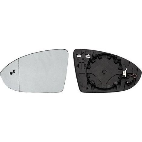 Verre de rétroviseur droit chauffant side assist Volkswagen Golf 7 phase 1 2012-2017