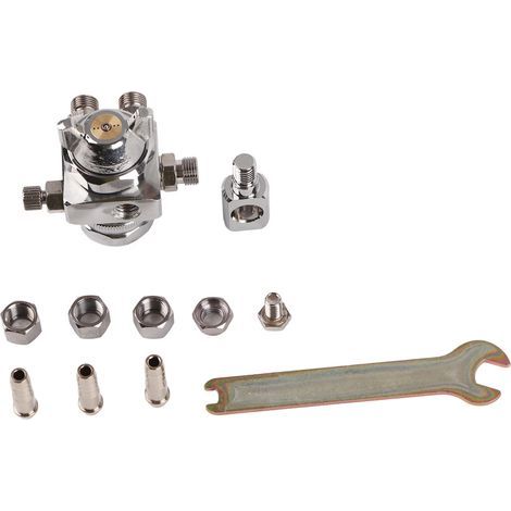 Mini pistolet de pulvérisation automatique, pulvérisateur de peinture en acier inoxydable pour jardin agricole ST-6 2.0mm (1/5)