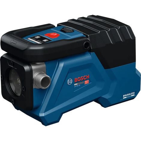 Bosch – Pompe de transfert sans fil 18V – Débit 2800 l/h – Auto-amorçante pour eau propre – Minuterie 5/10/15 min – 6019R6000