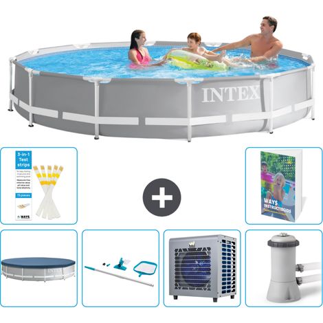 Prism Frame Pool Rund - 366x76 cm - 7-teilig  S109 (1/5)