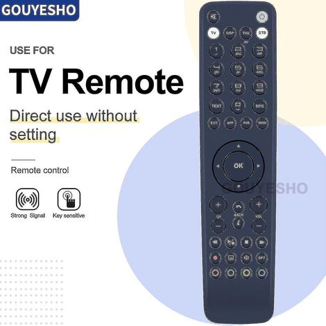 Nouvelle télécommande RC2424540/01 pour téléviseur HD Thunder, finition brillante [HhhhS] (1/5)