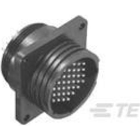 TE Connectivity 1-207303-5 Rundstecker Flanschstecker, Kontakte gerade Gesamtpolzahl: 16 Serie (Rund