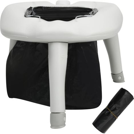 Toilette de camping avec sacs 200 kg CFW628713 (1/5)