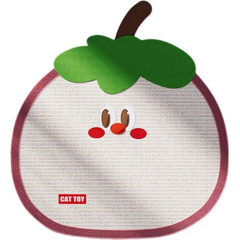 Katzenkratzbrett Fruity Fun Wandkratzbrett mit Saugnäpfen fürs Schlafzimmer (1/5)