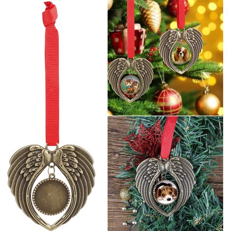 Ornement d'ailes d'ange, Superbes Accessoires de Décoration élégants pour la Décoration de la Maison, Cadeaux de Sympathie (2030XA02-2) (1/5)