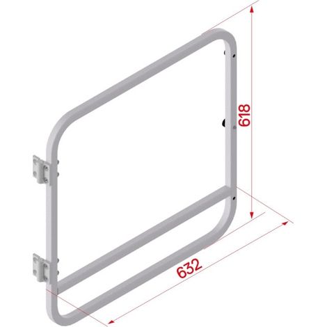 HYMER - Portillon pour sortie de crinoline avec ou sans sous-lisses