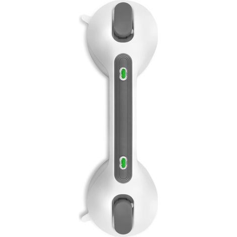 Barre d'appui à ventouse pour salle de bain, rampe pour personnes âgées, aucune fixation requise pour la salle de bain (gris foncé) (1/5)