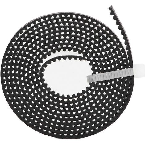 Courroie dentée imprimée 3D flexible, silencieuse et résistante à l'usure, en caoutchouc robuste, pour imprimante Ender 3, 10 mètres, largeur 6 mm, transmission stable et durable. (1/5)