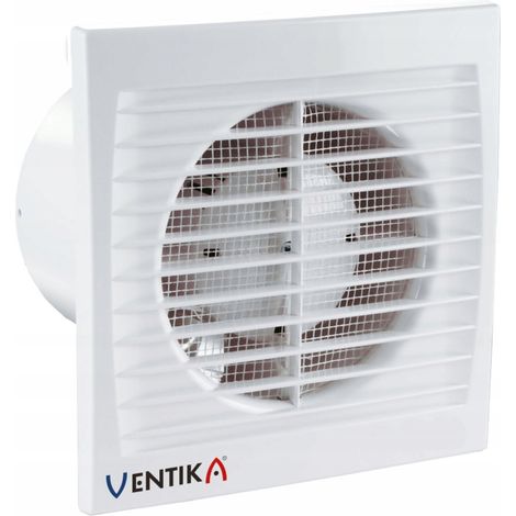 Axiallüfter fi 125 230V 16W 180m3 35dB mit Timer subtil Vents D125SWC (1/5)