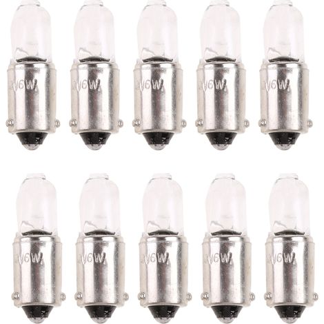 10er-Pack H6W 434 BAX9S 12V 6W LED-Lampen für Autoscheinwerfer, Blinker, Positionsleuchten und LED-Zubehör. – AquaForge