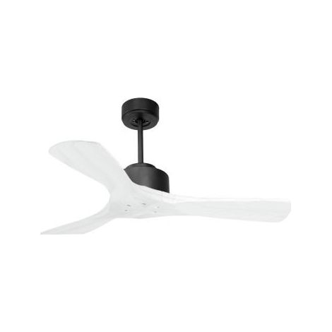 Modulo de KlassFan - Super destratificateur et ventilateur DC 106 cm Gris basalte pales bois blanc sans Lumière  15 à 20 m² (1/5)