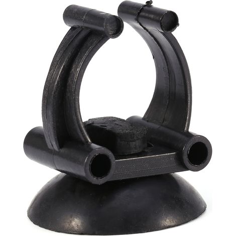 Support de Clips de ventouse en silicone, pour Aquarium, tuyau de conduite d'air pour Aquarium (1/5)