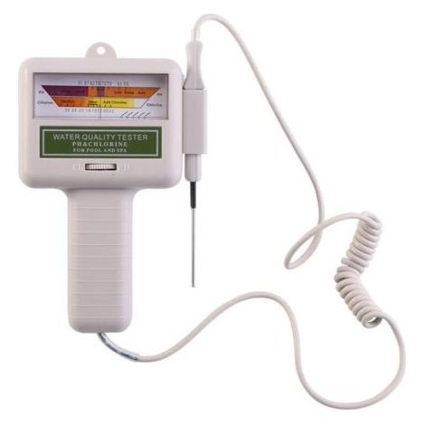 Digitales pH-Meter, tragbares professionelles pH-Testgerät, digitales Testgerät zur Messung des pH-Werts von Flüssigkeiten, Chlormessgerät für Schwimmbäder und Spas. (1/5)