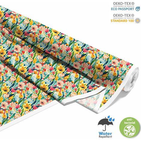TESSUTI DECORATIVI PER ESTERNI OXFORD - Motivo primaverile I DX7236 (1/5)