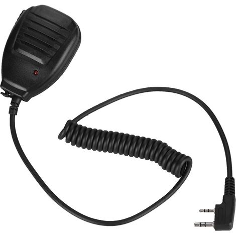 Baofeng UV-5R/BF-888S avec voyants lumineux : microphone à main, microphone, microphone d’épaule (1/5)
