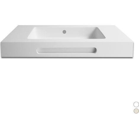 Lavabo linea emotion mod. sharp 01 beige 91x46xh12 p.a. centrale (1/3)