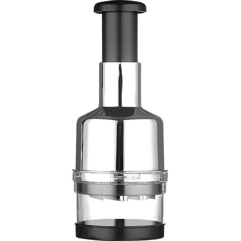 Hachoir à Oignons – Hachoir Manuel en Acier Inoxydable, Matériau Durable, Polyvalent, Facile et Rapide à Utiliser, Simple à nettoyer. (1/5)