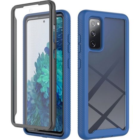 Custodia per Samsung Galaxy S20 FE, antiurto, con lamina, blu navy (1/5)