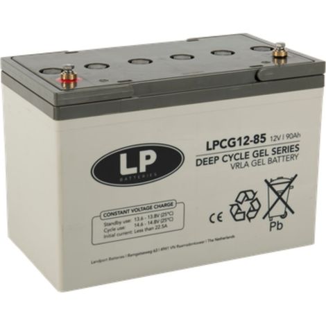 Landport LPCG12-85 VRLA GEL Akku 12V 90Ah wartungsfrei