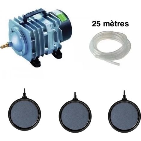 Set Pompe à air Bassin 5000, 4000 Et 7000 3 bulleurs PREMIUM 10 cm