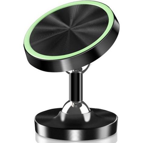 Magnetische Autohandyhalterung, schwarz  360°-Drehung, starker Magnet, kompatibel mit iPhone/Samsung/Huawei. (1/4)