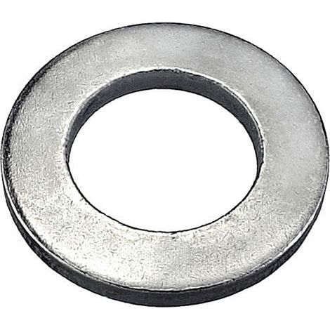 Rondelle piane zincate Ø 4.3 X 9 - 30 pz.