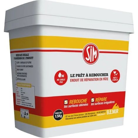 Spachtelmasse Sim le pret a reboucher gebrauchsfertig 1,5 kg