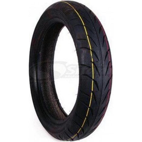 Pneu 90-80-17 Duro pour Moto Derbi 50 GPR R 2002 à 2003 AV Neuf (1/3)