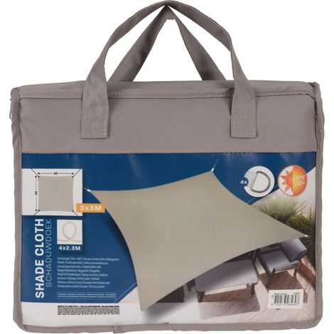 Tela exterior 3 m gris pardo (1/4)