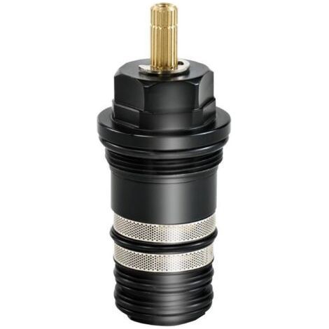 Cartouche de vanne thermostatique 3/4' MTC 94282000 – Plastique noir renforcé – Contrôle précis de la température – Pour baignoires à 2/3 trous (1/5)