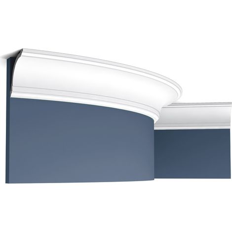 Cornice moulding Orac Decor CX199F AXXENT Flexible moulding Stucco moulding timeless classic design white 2 m
