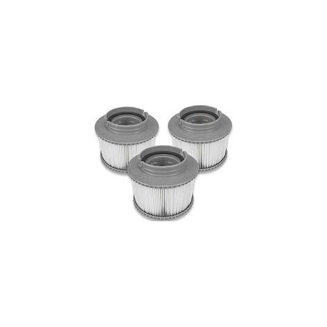 Filtre,Cartouches de Filtre de Piscine,Filtre Cartouches de Rechange de Filtre pour Baignoire,Spa,Piscine (3PCS) (1/5)
