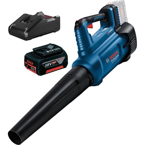 Bosch GBL 18V-750 18V Professional Cordless Brushless Leaf Blower + 5Ah Battery