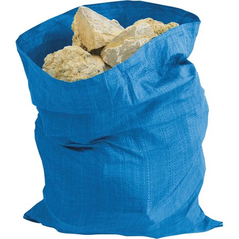 Silverline – Sacs à gravat usage intensif – Lot de 5 – 900 x 600 mm – Polypropylène tissé 80g/m² – Résistant à la perforation et déchirure