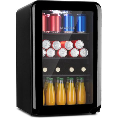 Klarstein PopLife Nevera para bebidas frigorífico 70 litros de capacidad de 0 a 10 °C diseño retro LED (1/5)