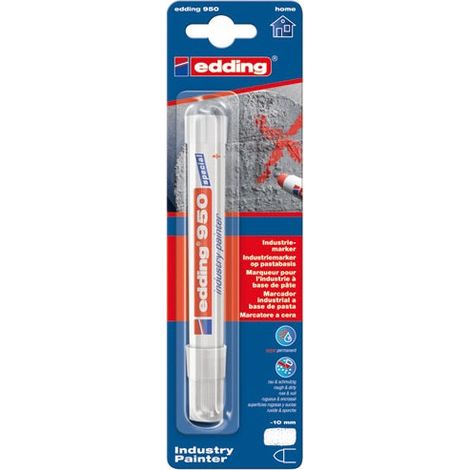 Edding 950 marcador negro trazo hasta 10 mm