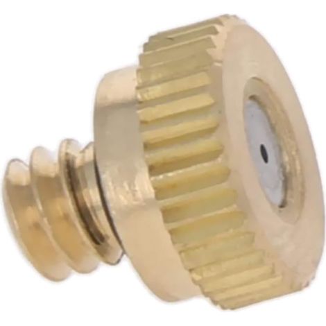 Lot de 10 buses brumisation en laiton - Filetage 0,6 mm Tête rechange pour système refroidissement extérieur 1PCS 0.6 (1/5)