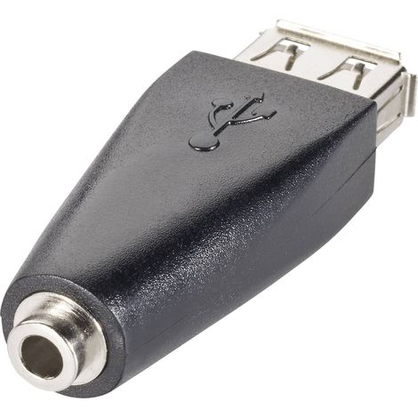 Redukce USB A(F) - jack 3,5(F) (1/2)
