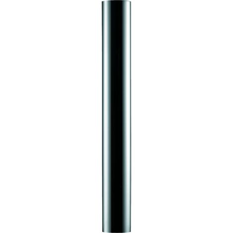 Tube de sortie droit, avec bord rabattu, chrome, 32 x (1/3)